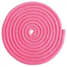 Скакалка гимнастическая утяжелённая, длина 3 м, цвет розовый, с люрексом