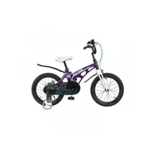 Велосипед детский MAXISCOO Cosmic 16" Стандарт 2022 фиолетовый