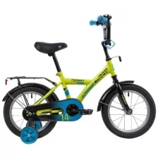 Детский велосипед Novatrack Forest 14 (2021) (зеленый)