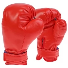 Перчатки боксерские, детские, цвет красный