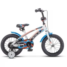 Детский велосипед STELS Arrow 14" V020 Синий/белый (Собран и настроен)