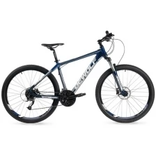 Велосипед горный Dewolf 2022 TRX 30, 18, chameleon blue/dark blue/white