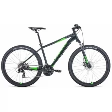 Горный (MTB) велосипед Forward Apache 2.0 Disc 27.5 (2020) 21 синий/зеленый (требует финальной сборки)