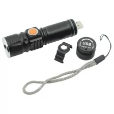 Светодиодный LED фонарь с зарядкой от USB