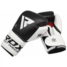 Боксерские перчатки RDX Leather S5 Black 10 унций