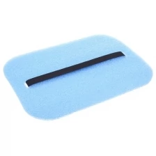 Коврик-сидушка с креплением на резинке, 35x25 см, толщина 10 мм, цвет синий