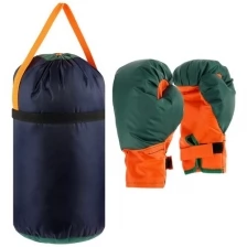Детский боксёрский набор большой (перчатки+ груша d25 h40см)