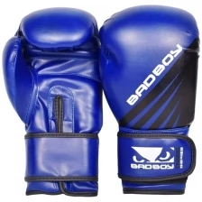 Боксерские перчатки Bad Boy Training Series Impact Boxing Gloves - Blue/Black 14 унций