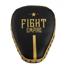 Лапа боксёрская FIGHT EMPIRE PRO, 1 шт., цвет чёрный/красный