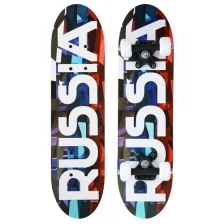 Скейтборд подростковый RUSSIA 62х16 см, колёса PVC d-50 мм