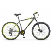 Горный (MTB) велосипед STELS Navigator 900 MD 29 F020 (2022) серый/желтый 21" (требует финальной сборки)