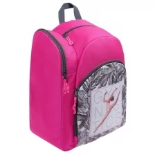 Рюкзак для художественной гимнастики Elegance, размер 39.5 х 27 х 19 см, Grace Dance