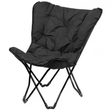 Кресло складное 70х70х92.5 см, черное, 100 кг, YTMC007B-black