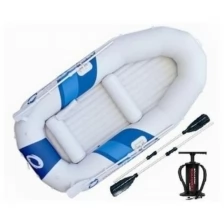 Надувная лодка Bestway Marine Pro 291х127х46 см, с надувными сиденьями, сумкой, веслами (90697)