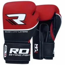 Боксерские перчатки RDX Boxing Glove BGL-T9 Red 10 унций