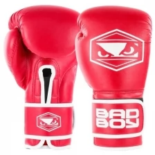 Боксерские перчатки Bad Boy Strike Boxing Gloves красные 10 унций