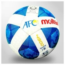 Футбольный мяч №5 Молтен (Molten), сине-белый, Пакистан