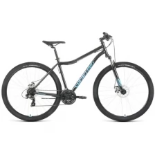 Горный велосипед Forward Sporting 29 2.2 D (2022) 19" Черно-бирюзовый (171-184 см)