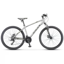Велосипед 26" Stels Navigator-590 MD, K010, цвет серый/салатовый, размер 18" 9201345