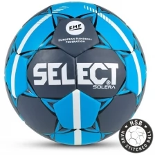 Мяч гандбольный Select Solera Ihf №2, сер/син (2)