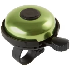 Звонок M-WAVE 5-420155 алюм./пластик D=53мм (240) черно-зеленый