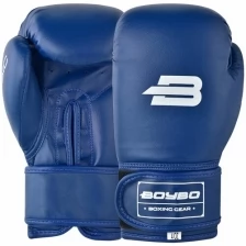 Боксерские перчатки BoyBo Basic BBG100 синие