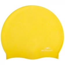 Шапочка для плавания 25degrees Nuance Yellow, силикон, детский