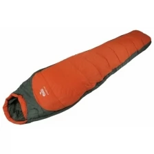 Спальный мешок Tramp Oimyakon T-Loft Regular оранжевый/серый с левой стороны