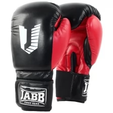 Перчатки бокс.(иск.кожа) Jabb JE-4056/Eu 56 черный/красный 10ун.
