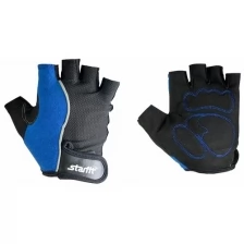 Перчатки для фитнеса SU-108, синие/черные