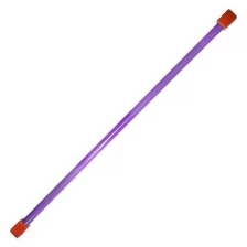 Гимнастическая палка (бодибар), арт.MR-B06, вес 6кг, дл. 120 см, стальная труба, фиолетовый MADE IN RUSSIA