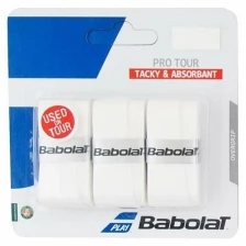 Обмотки Babolat Pro Tour 3шт Белый 653037