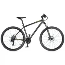 Горный велосипед Rival 29 21" AUTHOR серый/салатовый/черный
