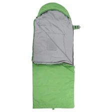 Спальный мешок Helios TORO Wide 200L (220х90, левый стратекс, салатовый) / спальник одеяло в палатку / туризм / поход /охота / рыбалка