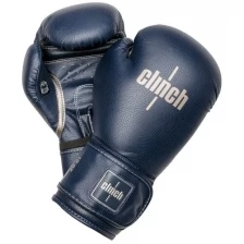 Перчатки боксерские Clinch Fight 2.0 темно-синие (вес 10 унций)