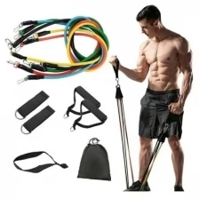 Набор эспандеров для тренировки, резиновый эспандер для тренировок, набор для тренировок, резинки для тренировок