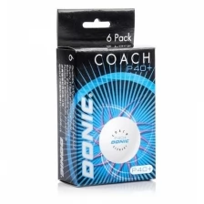 Мячи для настольного тенниса DONIC P40+ Coach 6 шт