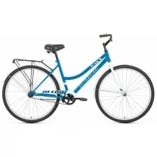 Велосипед ALTAIR CITY 28 low (рост 19" 1ск.) 2021, голубой/белый