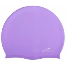 Шапочка для плавания Nuance Purple, силикон, детский