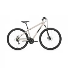 Велосипед горный хардтейл ALTAIR AL 29 D 19" (2022), 19" серый/чёрный