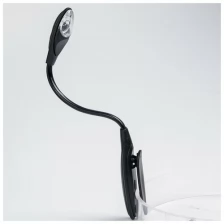 Фонарь-лампа для чтения, на прищепке, 25x3 см./В упаковке шт: 1