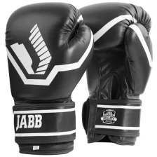 Перчатки бокс.(иск.кожа) Jabb JE-2015/Basic 25 черный 8ун.