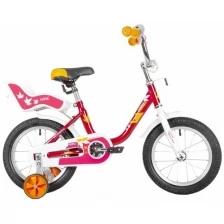 Детский велосипед NOVATRACK Maple 14 (2020) Красный
