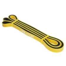 Эспандер ленточный, многофункциональный, 208x1,3x0,45 см, 2-15 кг, цвет желтый/черный