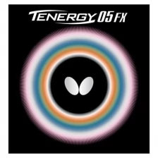 Накладка для настольного тенниса Butterfly Tenergy 05 FX Red, 2.1