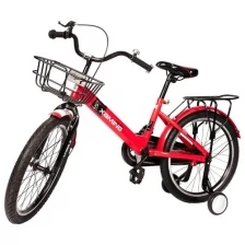Велосипед детский 20" SLC-009 красный