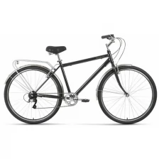 Велосипед FORWARD DORTMUND 28 2.0 (28" 7 ск. рост. 19") 2022, темно-серый/бронзовый, RBK22FW28613