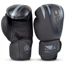 Боксерские перчатки Bad Boy Pro Series Advanced Boxing Gloves Black/Grey 14 унций