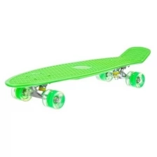 Скейтборд пластиковый детский зеленый. арт. IT106630