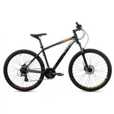 Велосипед Aspect NICKEL 27.5 (2022) (Велосипед Aspect 22" NICKEL 27.5, 18", Серо-оранжевый, 9980070747054)